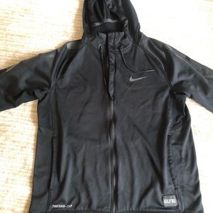 Nike Elite Black zip up hoodie jacket
